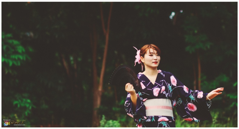 Personal Portfolio Shoot, Geisha Theme, Japanese Model, Camp Marina Cebu