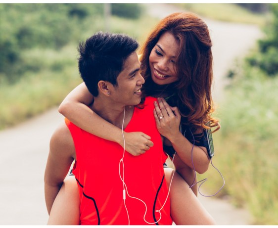 Jogging Themed Prenup, Canada Drive, Ayala Heights Prenup, Island In The Sky, Adventure Cafe, Wild-Wild West Cebu, Best Places for Prenup in cebu