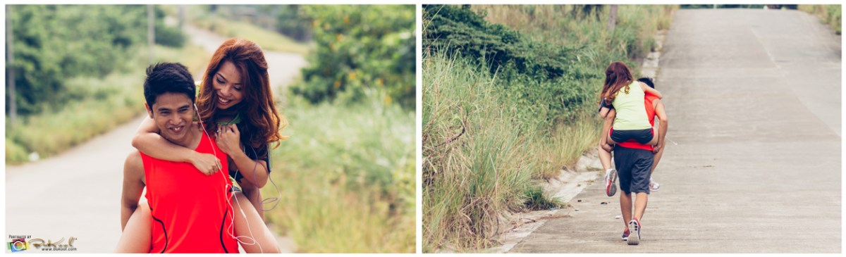 Jogging Themed Prenup, Canada Drive, Ayala Heights Prenup, Island In The Sky, Adventure Cafe, Wild-Wild West Cebu, Best Places for Prenup in cebu