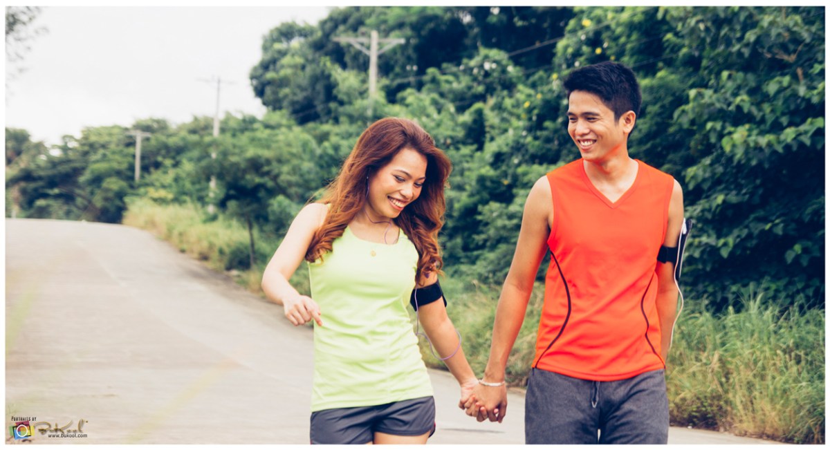 Jogging Themed Prenup, Canada Drive, Ayala Heights Prenup, Island In The Sky, Adventure Cafe, Wild-Wild West Cebu, Best Places for Prenup in cebu