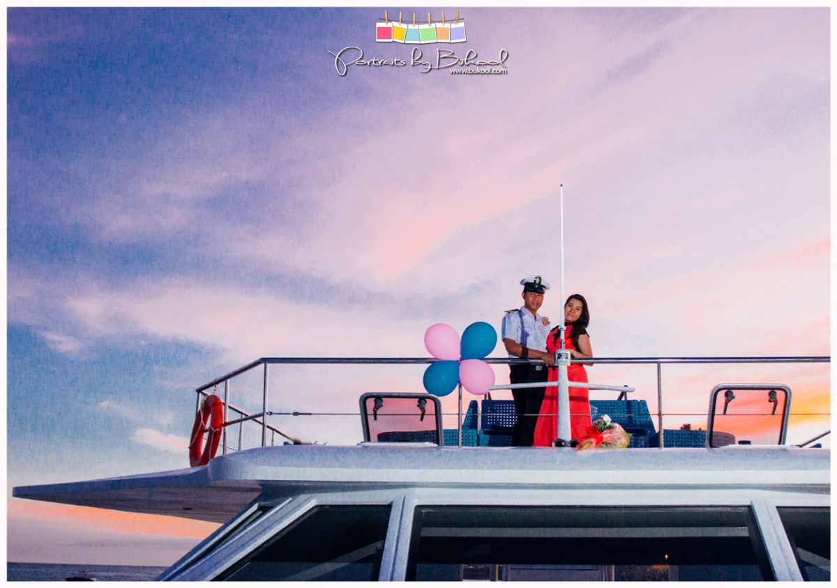 jokai marine international, yacht prenup, ilo-ilo city wedding, engagement session, bukool photography, bukool films wedding video, cebu wedding package, cebu wedding photographer, sirao peak busay