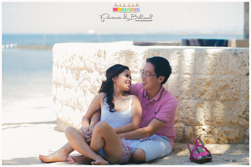 lowaii beach resort prenup, cebu marine beach resort prenup, engagement session, bukool photography, cebu wedding package, H&L Events wedding coordinator, rendell - maricel prenup, beach theme prenup