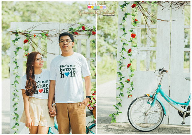 pangea beach resort lilo-an cebu prenup, engagement session, bukool photography, cebu wedding package, skye wedding coordinator, erwin-chuchi prenup, fantasy theme prenup, peppermint makeup artistry by raine, bicycle prenup