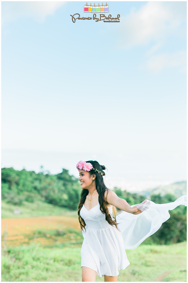 sirao flower farm, sirao peak, ayala heights cebu, pre-debut session, debut teaser, aj rodil pre-debut, debut photography