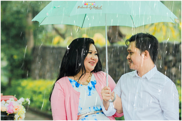 vintage themed prenup, rain prenup, vintage bicycle, good shepherd cebu prenup, liz cinco hair and makeup artist, bukoolfilms wedding video, portraits by bukool, cuckoo cloud concepts