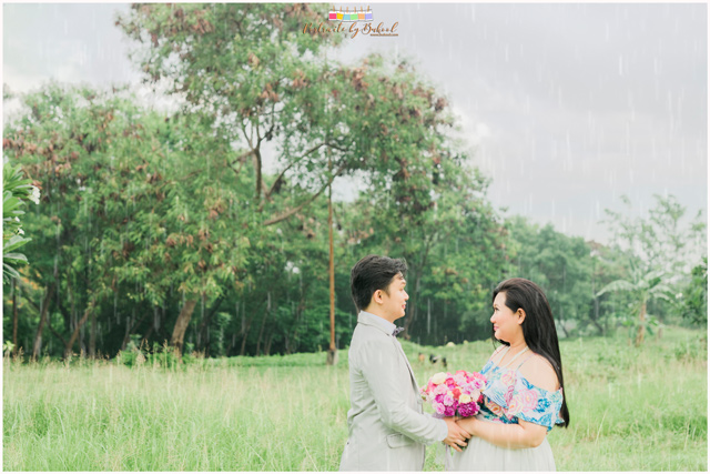 vintage themed prenup, rain prenup, vintage bicycle, good shepherd cebu prenup, liz cinco hair and makeup artist, bukoolfilms wedding video, portraits by bukool, cuckoo cloud concepts