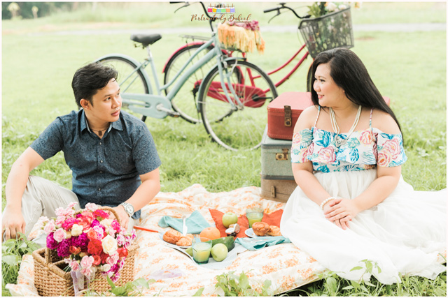 vintage themed prenup, rain prenup, vintage bicycle, good shepherd cebu prenup, liz cinco hair and makeup artist, bukoolfilms wedding video, portraits by bukool, cuckoo cloud concepts