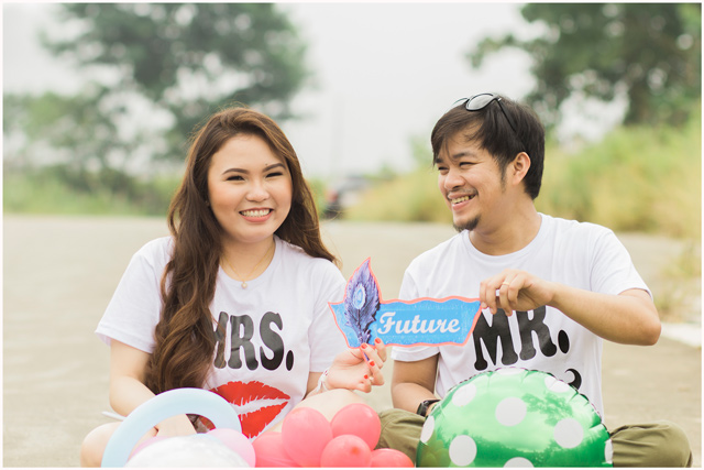 Ayala Heights Cebu Prenup, BukoolFilms, Cebu Wedding Photographer, Cebu Wedding Videographer, Dave and Love Prenup, Sirao Prenup,Balloon Props,Couple Shirts