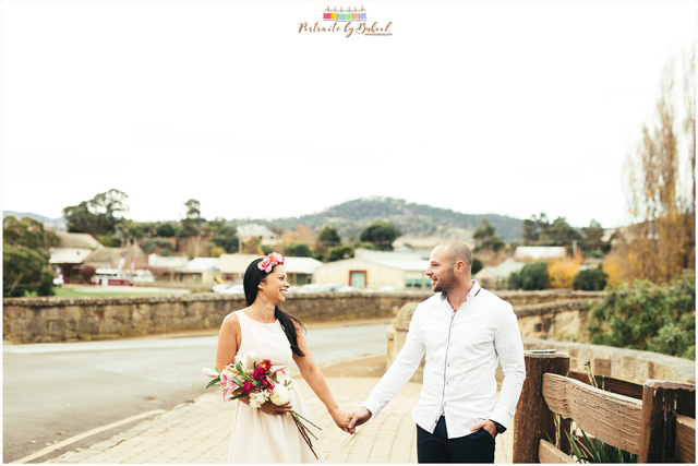 Australia Prenup, Destination Wedding Photographer, Portraits by Bukool, Richmond Bridge Tasmania, Richmond Pre-Wedding, Richmond Tasmania Australia, Richmond Tasmania Photographer, Destination Wedding Photographer