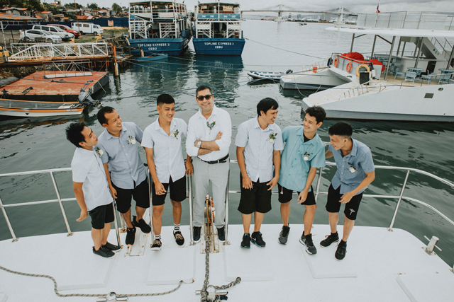 BukoolFilms, Cebu Wedding Photographer and Videographer, Cebu Wedding Suppliers, Halla Cat Wedding, Zamil and Anni Yacht Wedding, Portraits by Bukool, Yacht Wedding