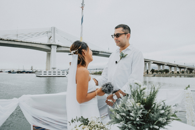 BukoolFilms, Cebu Wedding Photographer and Videographer, Cebu Wedding Suppliers, Halla Cat Wedding, Zamil and Anni Yacht Wedding, Portraits by Bukool, Yacht Wedding