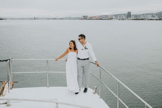 BukoolFilms, Cebu Wedding Photographer and Videographer, Cebu Wedding Suppliers, Halla Cat Wedding, Zamil and Anni Yacht Wedding, Portraits by Bukool, Yacht Wedding