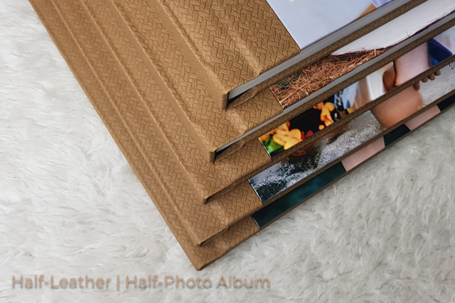 Half-Leather | Half-Photo Album