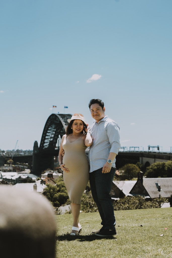 Sydney Maternity Photo Shoot, Family Portraits, Maternity Shoot, © Portraits by Bukool, Sydney Opera House, Sydney Harbour Bridge, Sydney Photographer, Mariann Silud Maternity, Maternity Photoshoot, Sydney Australia