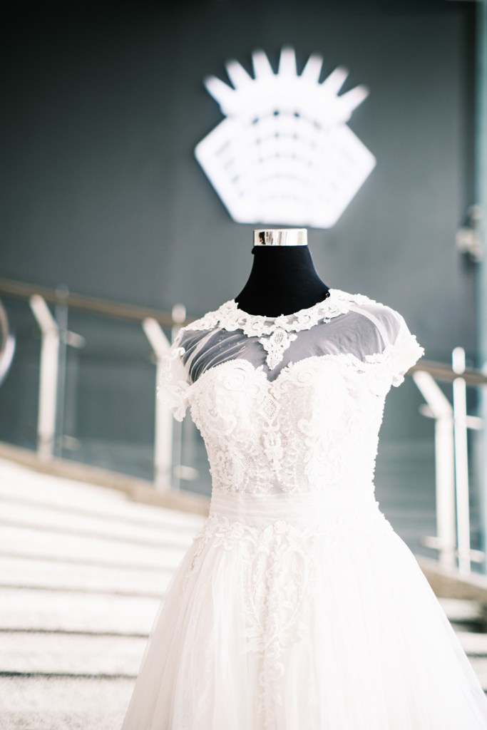 Jimmy and Maureen Wedding, Cebu Wedding Photographer, Portraits by Bukool, Cebu Archdiocesan Shrine of Saint Pedro Calungsod, Golden Peak Hotel Wedding, Bridal Gown