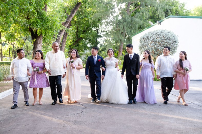 Jimmy and Maureen Wedding, Cebu Wedding Photographer, Portraits by Bukool, Cebu Archdiocesan Shrine of Saint Pedro Calungsod, Golden Peak Hotel Wedding, wedding entourage