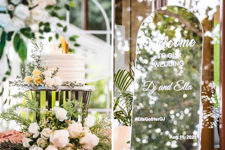 DJ and Ella Wedding, Reception Details, Portraits by Bukool, Belmont Hotel Cebu Wedding, Mactan Newtown Beach Wedding, Cebu Wedding Photographer