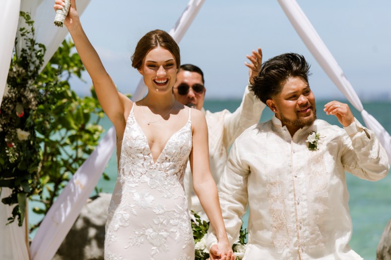 Rosh & Rachel Cebu Wedding, Cebu Wedding photographer, Nalusuan Island Cebu Wedding