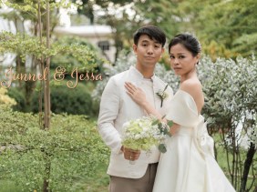Junnel and Jessa Wedding, Archbishop Palace Wedding, Sr. Pedro Calungsod Wedding, Sacred Heart Center Wedding