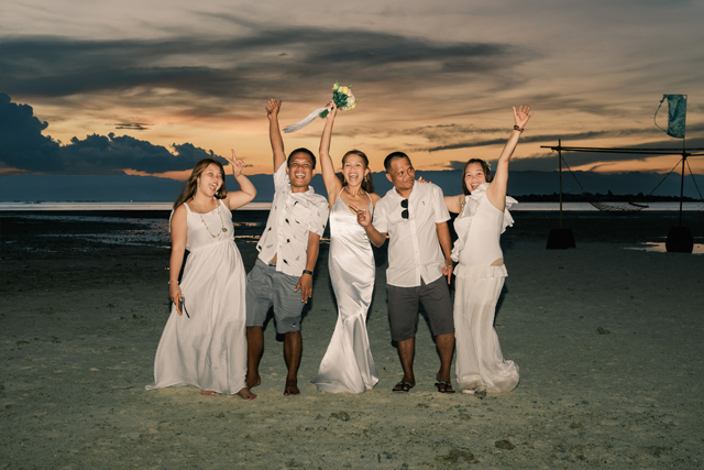 Nalusuan Island Wedding, Intimate Wedding, Sunset Wedding, Cebu Wedding, Wedding Photographer Cebu, Destination Wedding Photographer Cebu, Portraits by Bukool, BukoolFilms