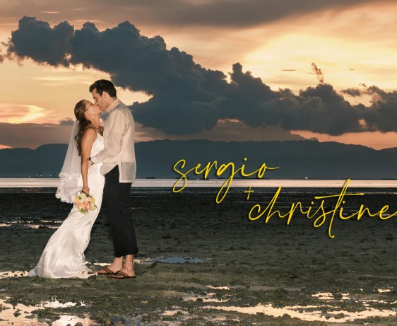 Nalusuan Island Wedding, Intimate Wedding, Sunset Wedding, Cebu Wedding, Wedding Photographer Cebu, Destination Wedding Photographer Cebu, Portraits by Bukool, BukoolFilms